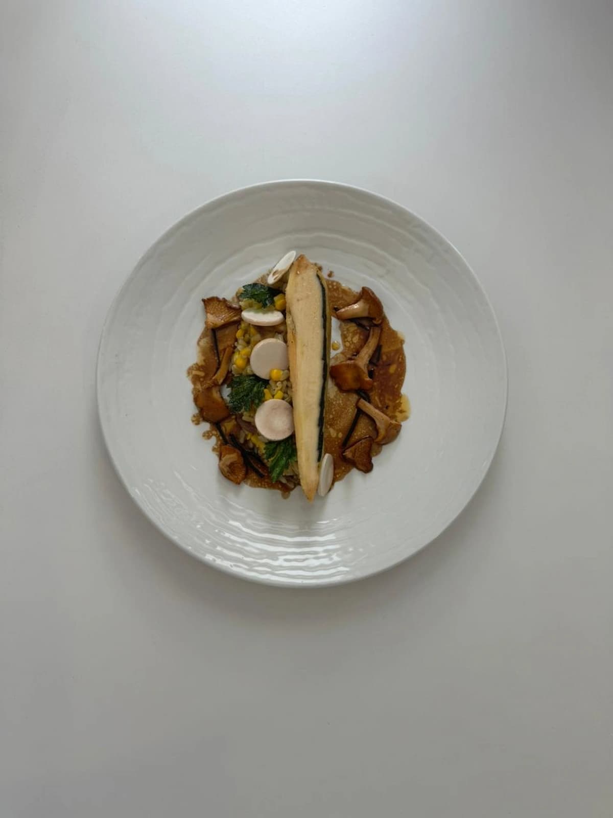 Truffle chicken breast / chanterelles / buckwheat